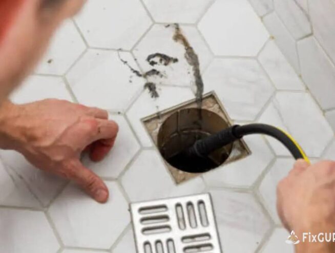 Handling a Clogged Shower