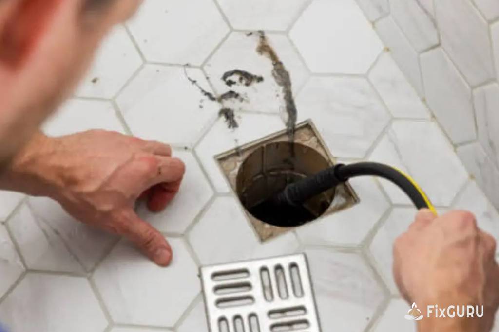 Handling a Clogged Shower