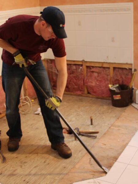 Replacing Old Tiling
