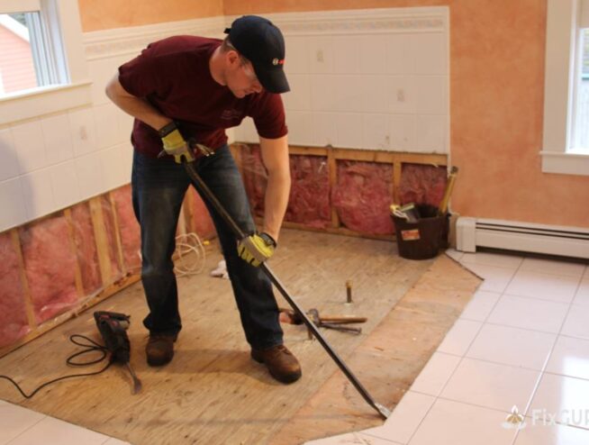 Replacing Old Tiling