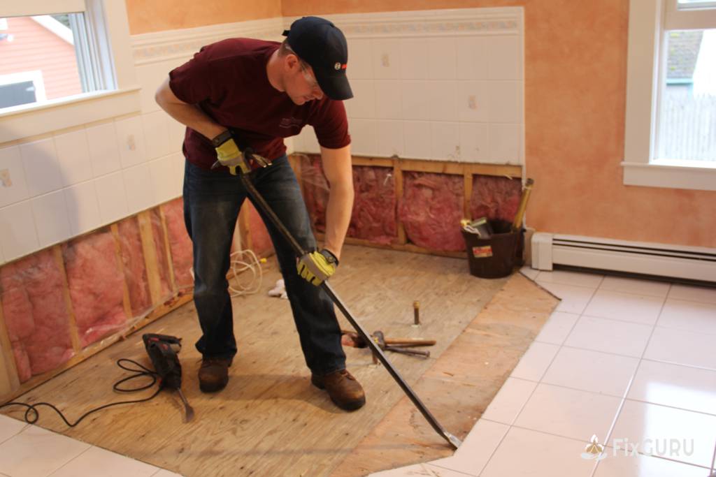 Replacing Old Tiling